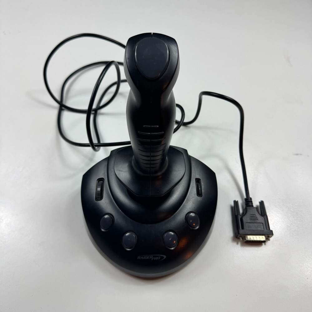 Vintage InterAct Raider Pro P-210 Performance PC Joystick Gameport Controller